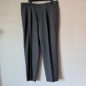 Vintage 90s Charcoal Dress Pants Size 34